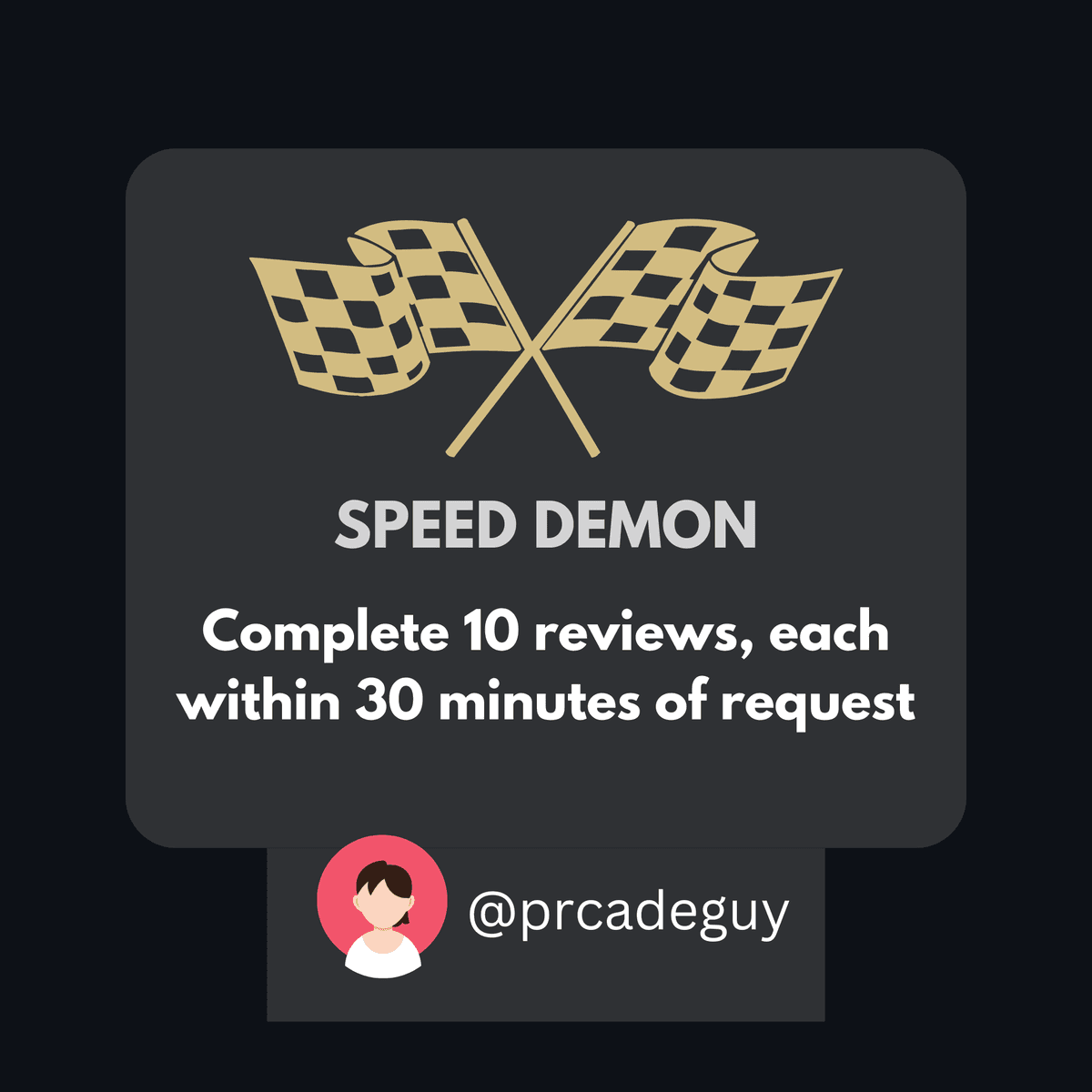PRcade Achievements